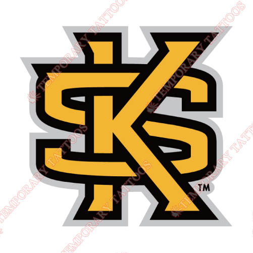Kennesaw State Owls Customize Temporary Tattoos Stickers NO.4728